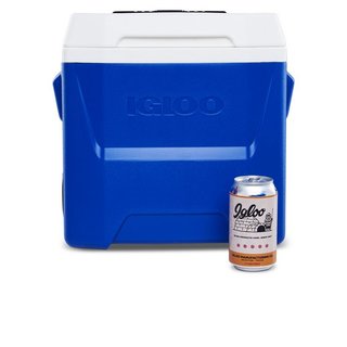 Igloo Khlbox Eisbox Laguna 16 Roller blau - 15 liter