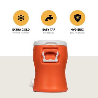 PINNACLE Khler Khlbehlter 12 Liter / 3 Gallon Orange