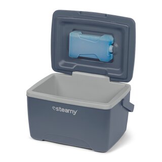 Steamy Cool 8 (8 Liter) Khlbox Blau mit Khlelement